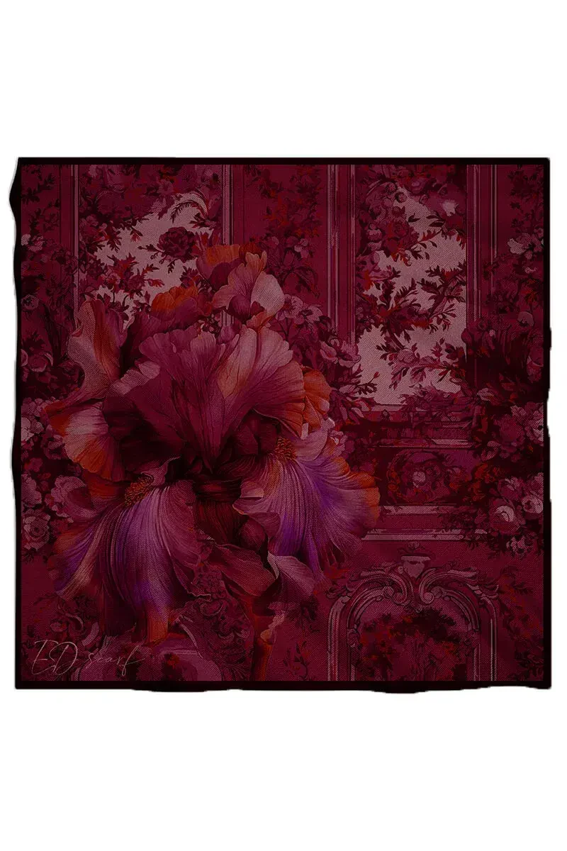 Vision Art Collection Mirage Eşarp - Bordo - 5