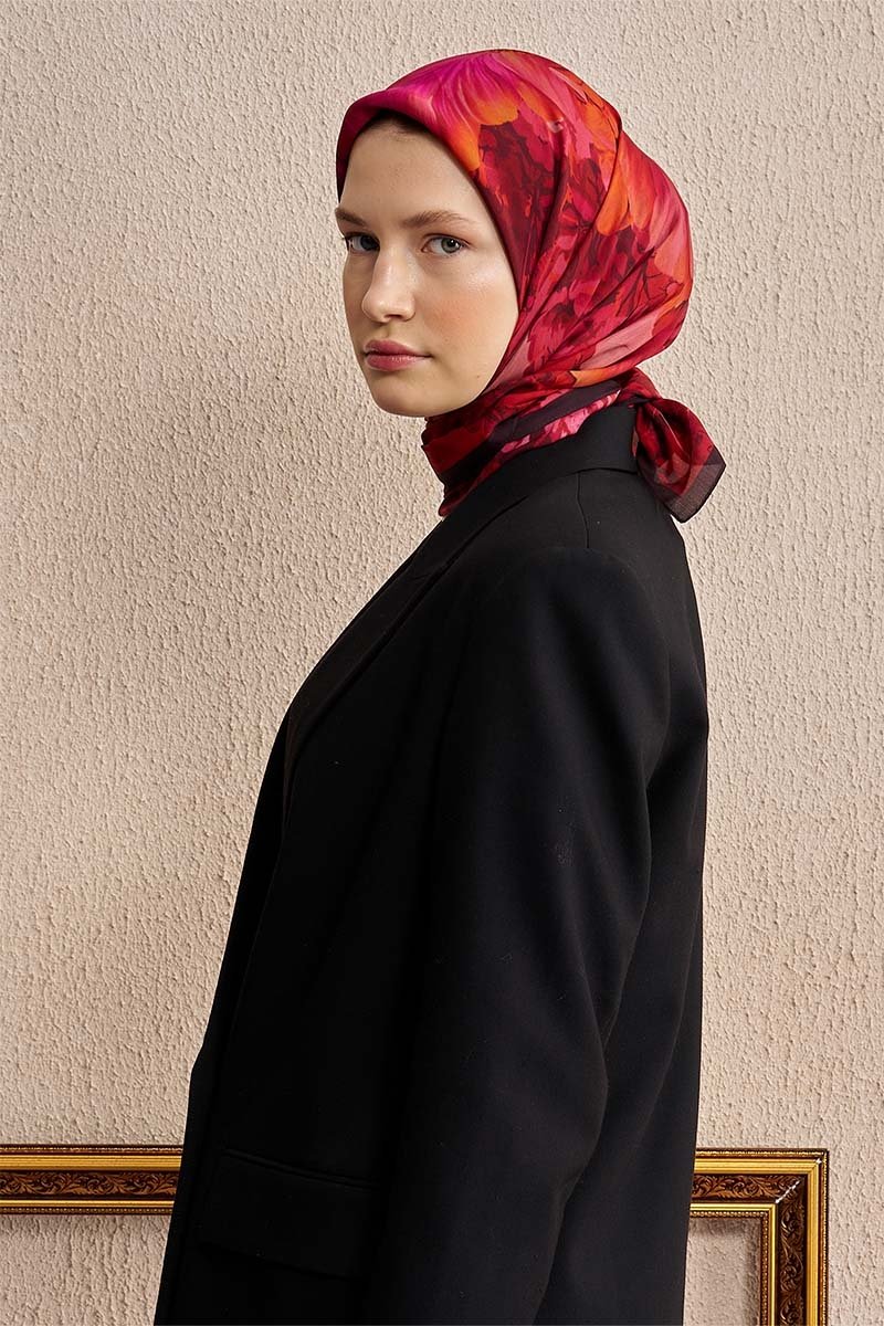 Vision Art Collection Mirage Eşarp - Bordo - 1