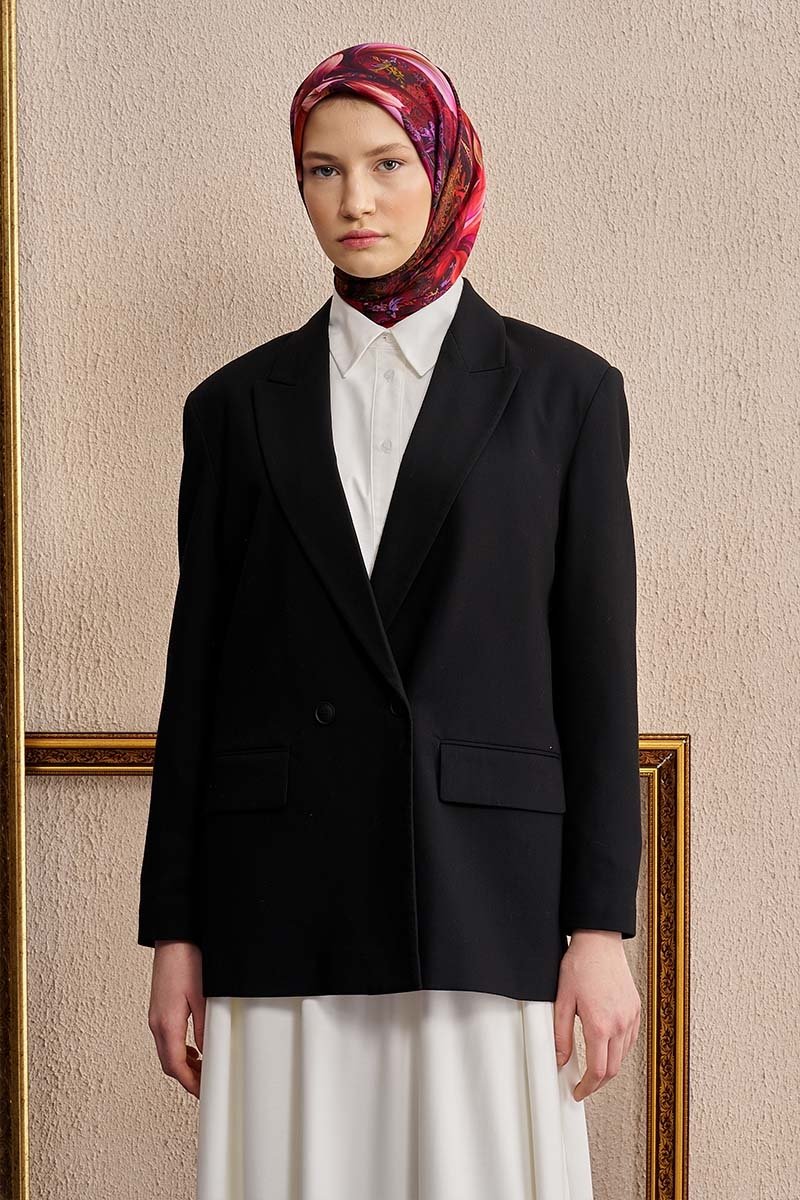 Vision Art Collection Velmora Eşarp - Kırmızı - ED SCARF