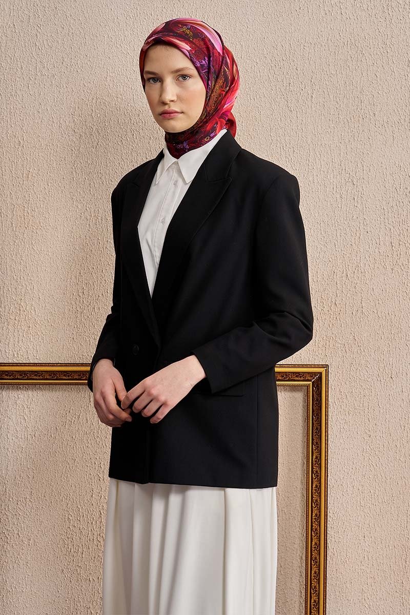 Vision Art Collection Velmora Eşarp - Kırmızı - 4