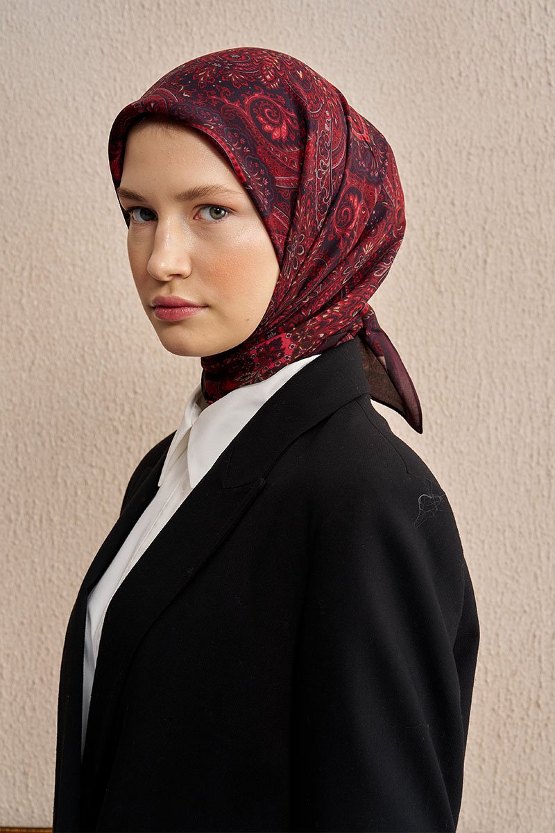 Vision Art Collection Vibrania Eşarp - Bordo - 2