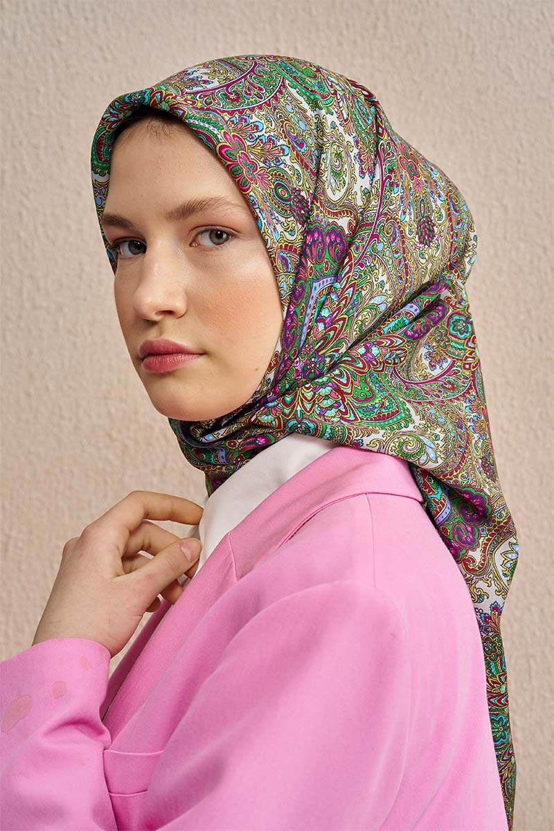 Vision Art Collection Vibrania Eşarp - Renkli - 2