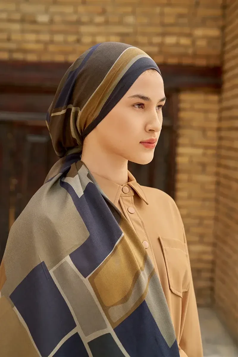 Wise Pamuk Modal Şal - Acı Kahve - ED SCARF