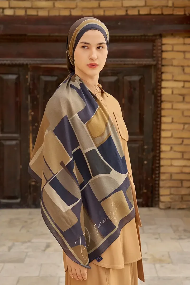 Wise Pamuk Modal Şal - Acı Kahve - 3