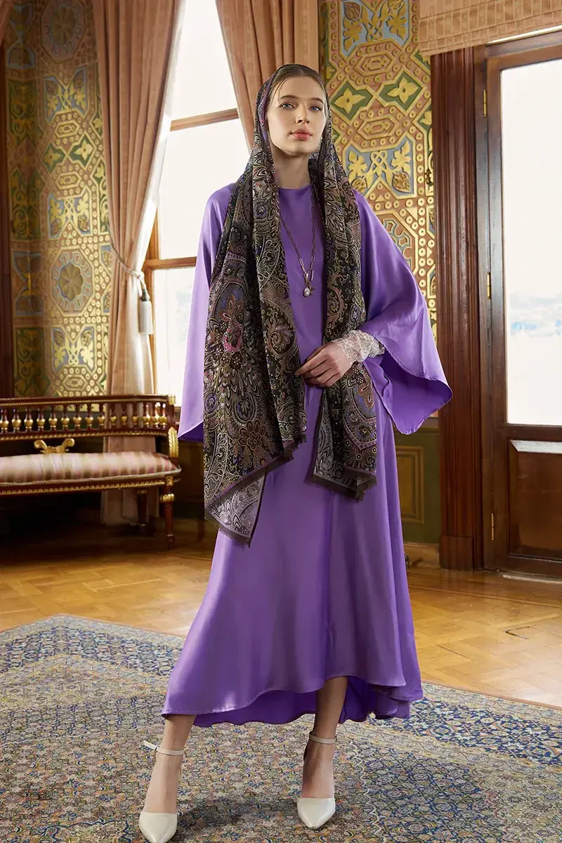 Yün İpek Celia Şal - Nefti - ED SCARF